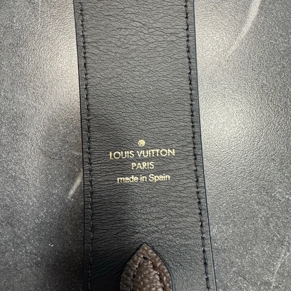 Louis Vuitton Bandouliere Monogram and Black Bag Strap